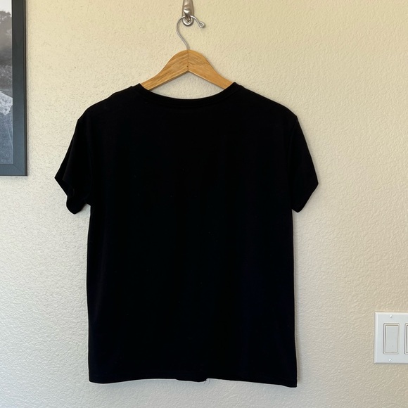 Unbranded | Black Cat Meow Pocket Tee - Picture 7 of 8
